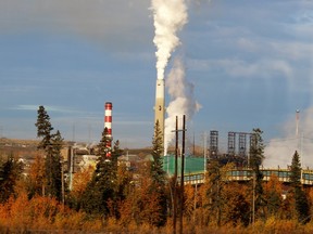 Suncor Energy's base plant with upgraders north of Fort McMurray.