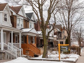 Home sales in Toronto jumped 46 per cent from February 2019, which was a 10-year sales low as the market struggled with tougher mortgage rules and higher interest rates.