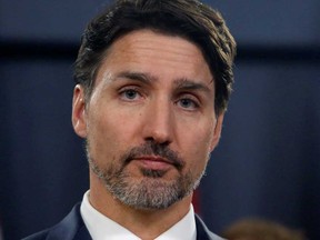 Canada’s Prime Minister Justin Trudeau said Friday the government's focus is on ensuring that Canadians have the resources and money they need to not have to stress about rent and groceries if they can't go to work.