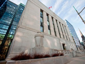 The Bank of Canada building in Ottawa.