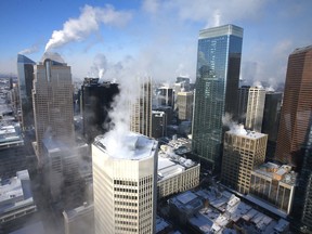 More than 20 per cent of office space in Calgary is vacant.