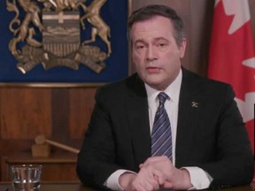 In a televised address on Tuesday, Albert Premier Jason Kenney warned that there is a "very real possibility" of negative prices for the province’s energy products.