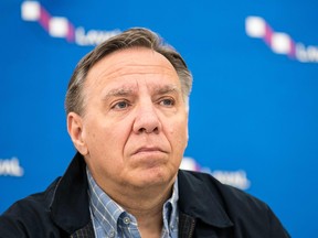 Quebec Premier Francois Legault. Quebec took an initial step this week by making mining and home construction priority sectors, enabling their return to business.