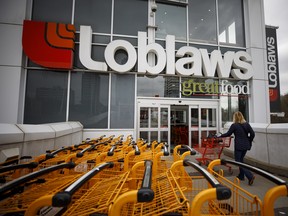 Loblaw shares are up nine per cent this year.