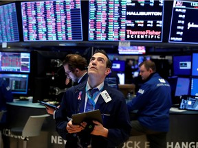 The floor of the New York Stock Exchange. New York, U.S., March 20, 2020.