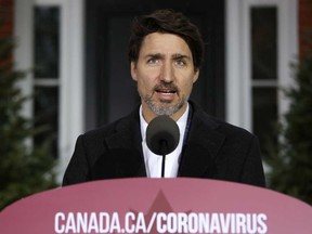 Prime Minister Justin Trudeau says the federal government is expanding a loan program for small businesses suffering from the COVID-19 pandemic and is working on a new support for companies having trouble paying rent.