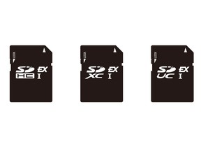 SD Express memory card types