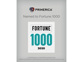 Primerica debuts on the Fortune 1000