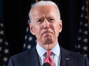 Former U.S. Vice President and Democratic presidential hopeful Joe Biden