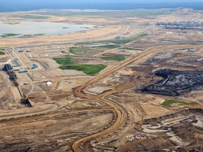 An aerial view of Kearl Oilsands Project.