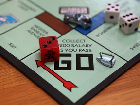 Managing cash flow is the key to winning the game of Monopoly.