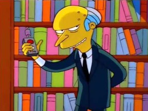 Mr. Burns, the town of Springfield’s monopoly energy provider.
