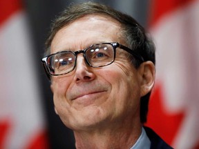 Bank of Canada governor designate Tiff Macklem after the announcement at a news conference on Parliament Hill in Ottawa on May 1, 2020.