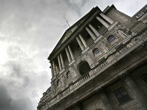 Britain's Bank of England in central London.