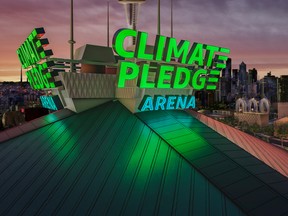 Amazon bought the naming rights to Seattle's KeyArena and is naming it the Climate Pledge Arena.