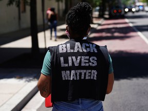 If you are generally allowed to wear T-shirts or personalized accessories at work on a regular basis, you can likely wear supportive Black Lives Matter materials as well.