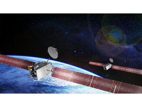 Boeing/Artist's Rendition of SES-20 and SES-21 satellites