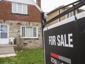 The number of newly listed properties in Canada was up 69 per cent in May compared to April.