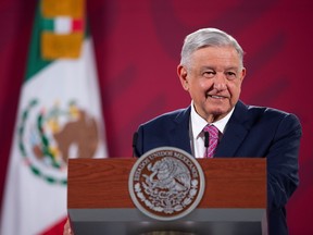 Mexico's President Andrés Manuel López Obrador.
