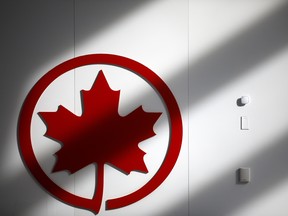 Air Canada's total revenue plunged 89 per cent to $527 million.