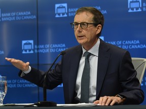Tiff Macklem, governor of the Bank of Canada.