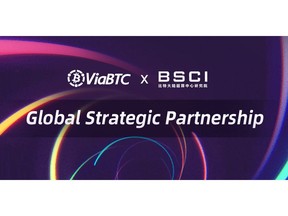 ViaBTC&BSCI form global partnership to promote industry progress.