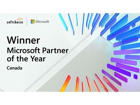 Softchoice wins Microsoft's Canada Partner of the Year, 2020