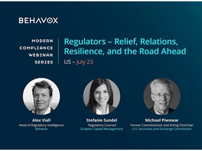 Former SEC Commissioner and Acting Chairman Michael Piwowar offers insights on current regulatory compliance environment at Behavox's upcoming webinar