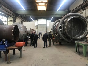Figure 1 - Tour of Ebner Fabrication Facility in Eiterfeld, Germany