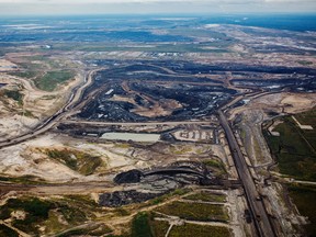 The Fort Hills oilsands mine in Alberta.