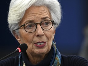 European Central Bank President Christine Lagarde.