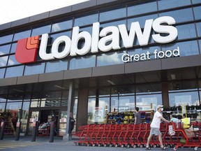 Loblaw’s food retail same-stores sales rose 10 per cent in the quarter.