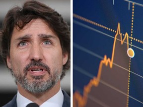 I can confidently make two predictions, writes Joe Oliver. Prime Minister Justin Trudeau’s 42 per cent personal popularity is unsustainable and the stock market will change direction.