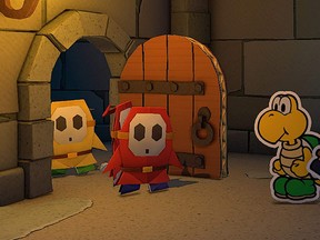 Paper Mario: The Origami King sees Nintendo's dungaree-clad hero fighting a curious cult of paper baddies folded into intricate three-dimensional models.