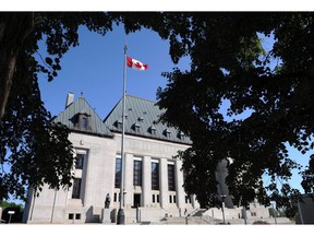 The Supreme Court of Canada is shown in Ottawa on Tuesday, July 10, 2012. The Supreme Court of Canada will not hear a new appeal from British Columbia First Nations over the Trans Mountain pipeline expansion.