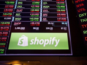 Technology stocks such as Shopify are finally showing their first signs of weakness after a four-month rally took their prices and valuations into nosebleed territory.