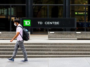 Toronto-Dominion Bank is allowing most of its employees to work from home at least until the end of 2020