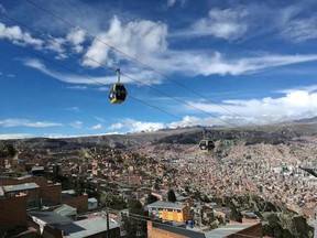 La Paz, Bolivia’s capital, is the highest elevation capital city in the world.