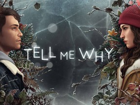 Tell Me Why is an interactive story about a pair of Alaskan twins struggling to uncover the truth behind their mother's death while coming to terms with who they are.