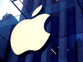 Apple's stock has jumped 50 per cent this year.