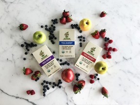 With five ingredients or fewer, real fruit and 0 grams of added sugar, new certified organic arbor bars are available nationwide in three delicious flavors – Apple + Berries, Apple + Blueberry and Apple + Raspberry.