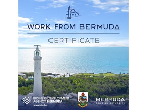 The new "Work from Bermuda" one-year residential certificate programme