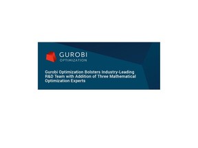 Gurobi Optimization, LLC today announced that three mathematical optimization experts – Dr. Ed Klotz, Dr. Pierre Bonami, and Dr. Roland Wunderling – are joining the company's Research and Development (R&D) team.