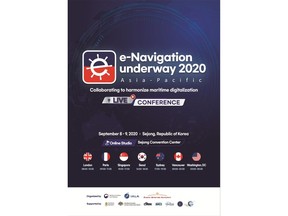 The Republic of Korea's Ministry of Oceans and Fisheries (MOF) is hosting a virtual e-Navigation Underway Conference (ENUW) from September 8th to 9th under the theme of 'Collaborating to harmonize maritime digitalization'. The Conference will be held using a virtual platform and is being co-organized with the Danish Maritime Administration (DMA) and the International Association of Marine Aids to Navigation and Lighthouse Authorities (IALA).
