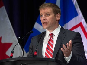 Dr. Andrew Furey gives his acceptance speech as leader of the provincial Liberal Party and premier-designate at the St. John's Convention Centre in St. John's on Monday, August 3, 2020. He will become the 14th Premier of Newfoundland and Labrador following a Liberal Leadership race that began in February when Premier Dwight Ball announced his resignation as Premier.