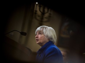 Former Fed chair Janet Yellen in 2017.