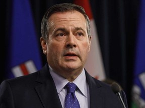 Alberta Premier Jason Kenney will release first-quarter numbers for the 2020-21 fiscal year Thursday.