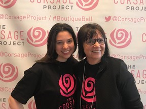 Joanne Sallay and her mother, Rhona. Sallay is president of Teachers on Call, an in-person tutoring service her teacher-Mom founded in 1984.