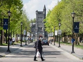 The University of Toronto campus in May.