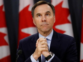 Bill Morneau has been fined $300.